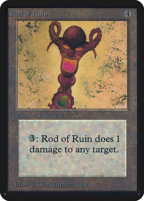 Rod of Ruin - Limited Edition Alpha