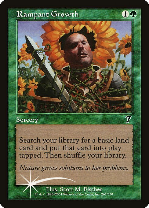 Rampant Growth - Seventh Edition - Promo Foil