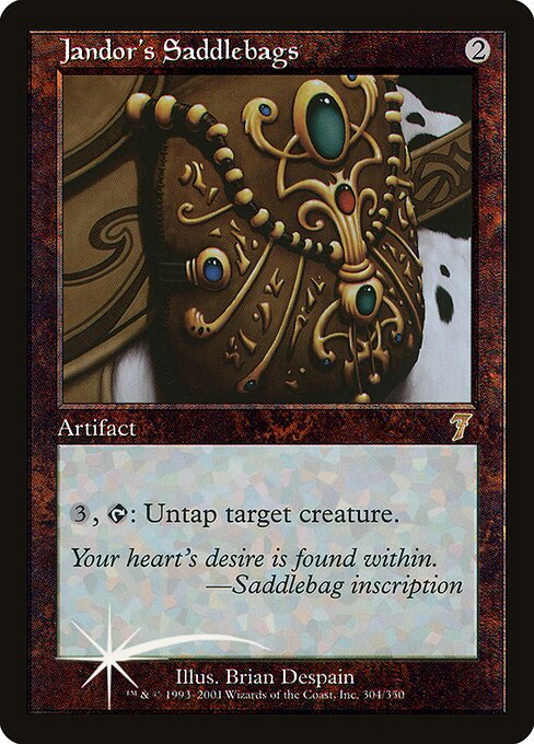 Jandor's Saddlebags - Seventh Edition - Promo Foil