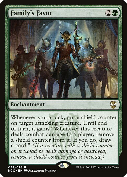 Family's Favor - New Capenna Commander