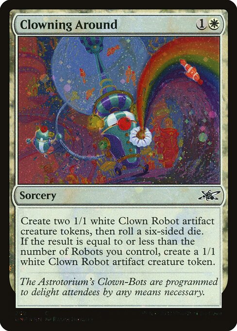 Clowning Around - Unfinity - Galaxy Foil