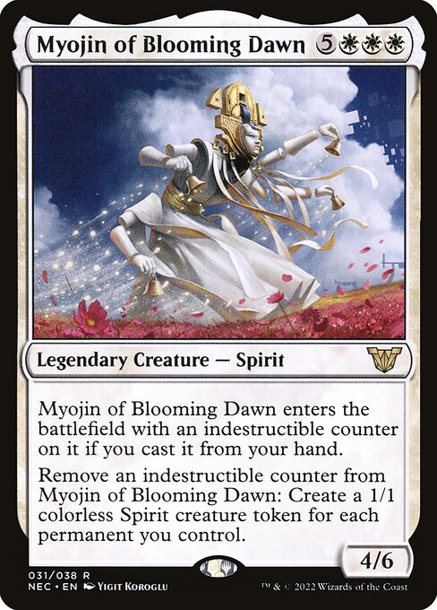 Myojin of Blooming Dawn - Neon Dynasty Commander