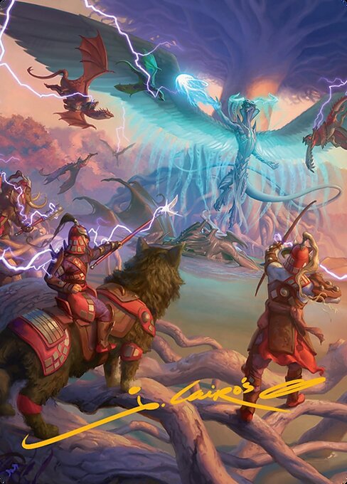 All-Out Assault - Tarkir: Dragonstorm Art Series
