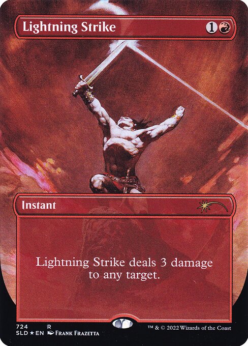 Lightning Strike - Secret Lair Drop