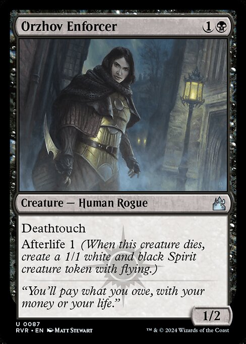 Orzhov Enforcer - Ravnica Remastered