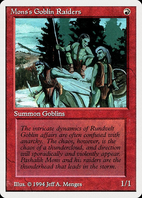 Mons's Goblin Raiders - Summer Magic / Edgar