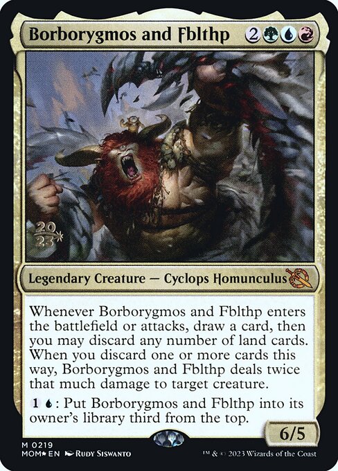 Borborygmos and Fblthp - March of the Machine Promos