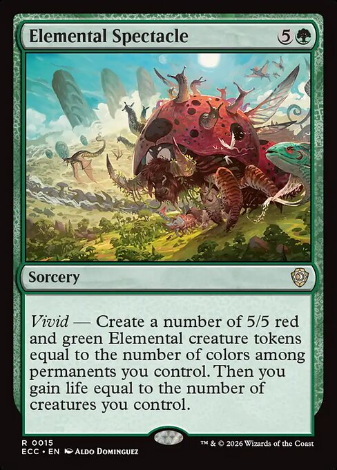 Elemental Spectacle - Lorwyn Eclipsed Commander