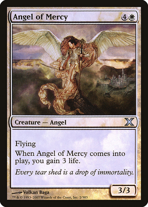 Angel of Mercy - Tenth Edition - Promo Foil