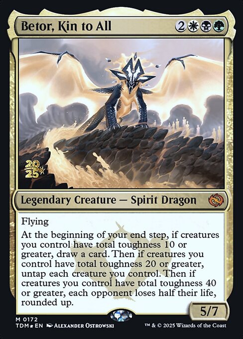 Betor, Kin to All - Tarkir: Dragonstorm Promos