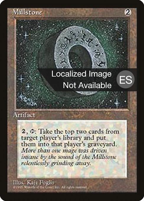 Rueda de molino (Millstone) - Fourth Edition Foreign Black Border
