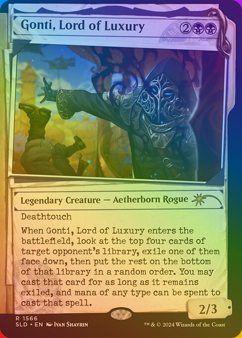 Gonti, Lord of Luxury - Secret Lair Drop - Promo Foil