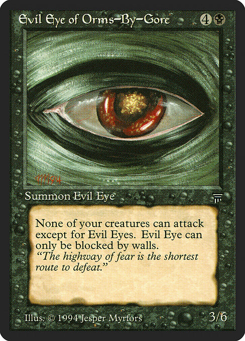 Evil Eye of Orms-by-Gore - Legends