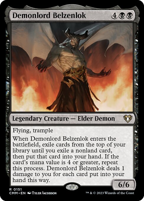 Demonlord Belzenlok - Commander Masters