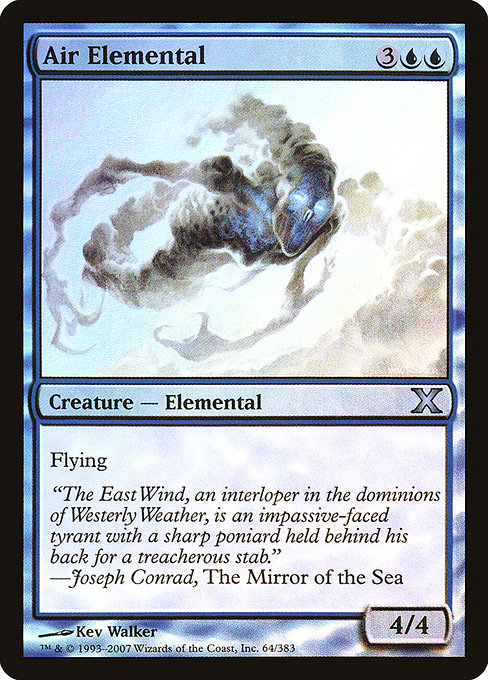 Air Elemental - Tenth Edition - Promo Foil