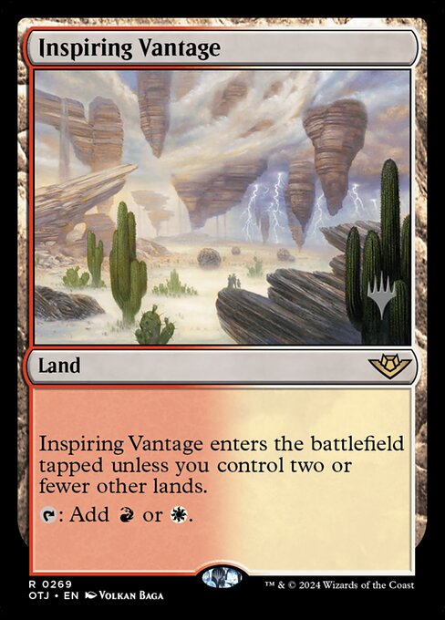 Inspiring Vantage - Outlaws of Thunder Junction Promos