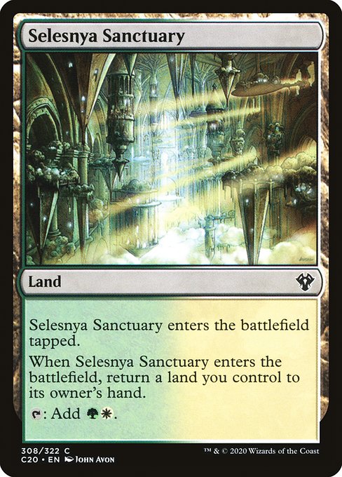 Selesnya Sanctuary - Commander 2020