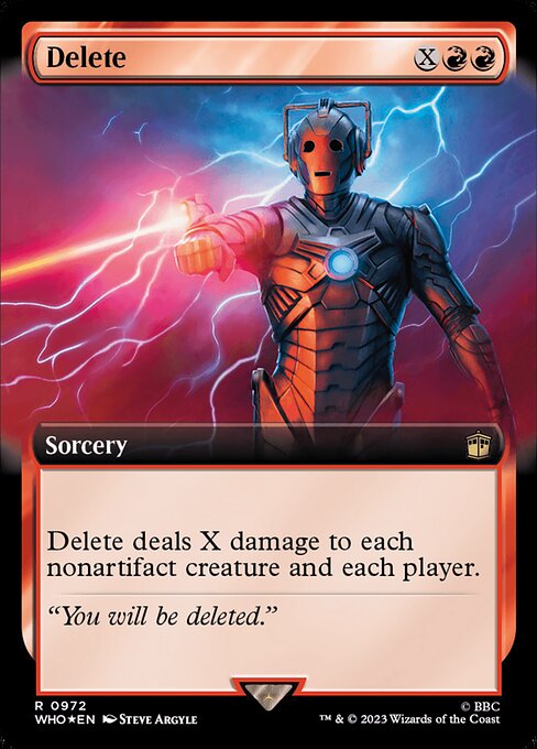 Delete - Doctor Who - Surge Foil