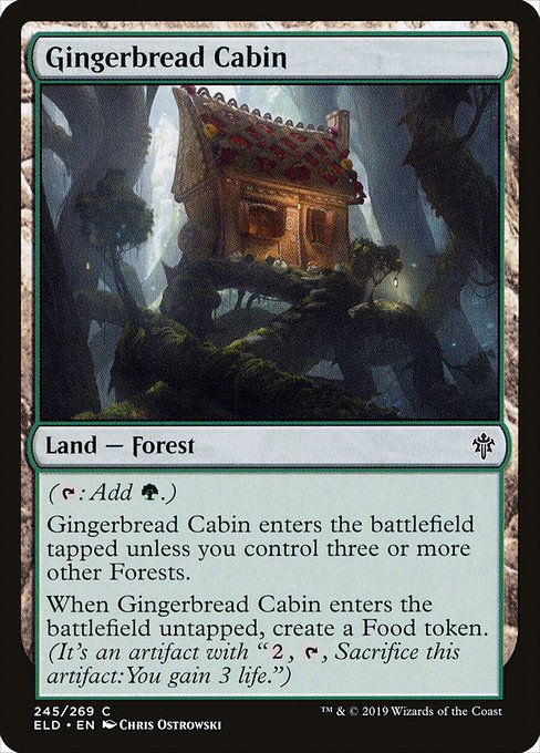 Gingerbread Cabin - Throne of Eldraine