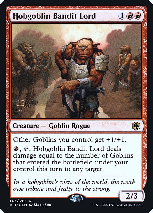 Hobgoblin Bandit Lord - Adventures in the Forgotten Realms Promos - Promo Foil