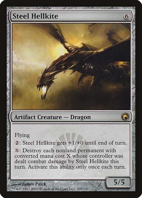 Steel Hellkite - Scars of Mirrodin