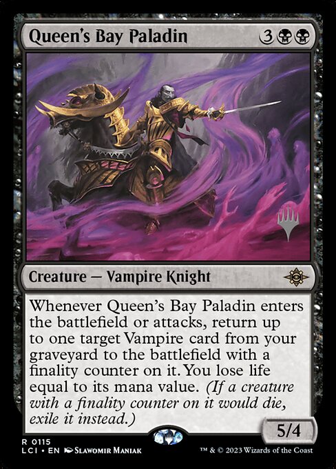 Queen's Bay Paladin - The Lost Caverns of Ixalan Promos