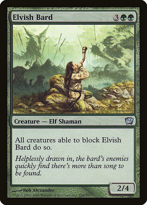 Elvish Bard - Ninth Edition - Promo Foil