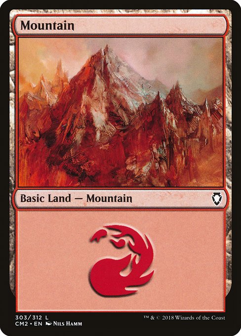 Mountain - Commander Anthology Volume II