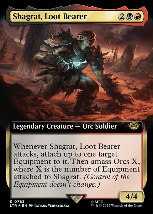 Shagrat, Loot Bearer - The Lord of the Rings: Tales of Middle-earth - Surge Foil