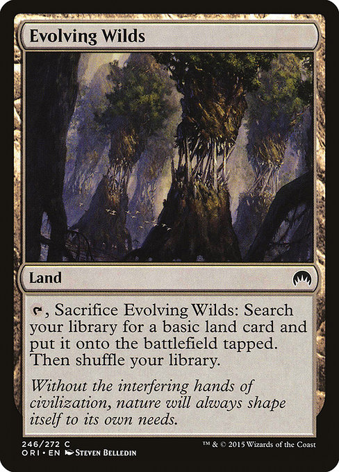 Evolving Wilds - Magic Origins