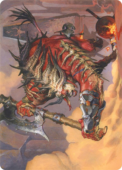 Spinehorn Minotaur - Modern Horizons Art Series