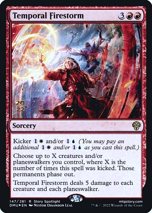 Temporal Firestorm - Dominaria United Promos