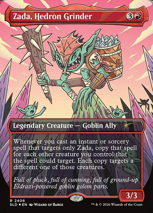 Zada, Hedron Grinder - Secret Lair Drop - Borderless