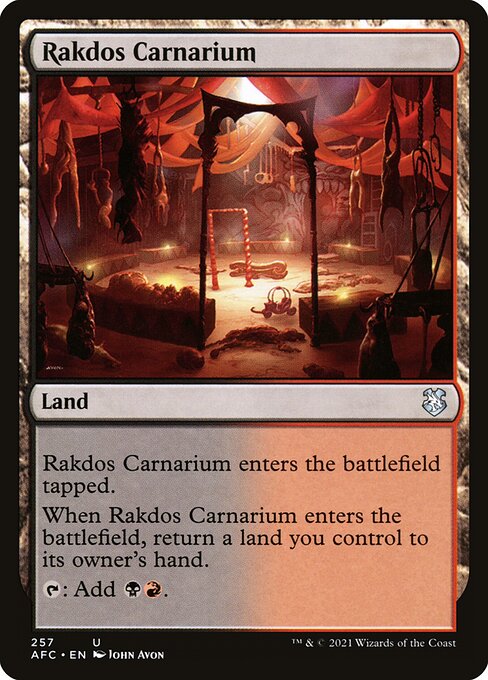 Rakdos Carnarium - Forgotten Realms Commander