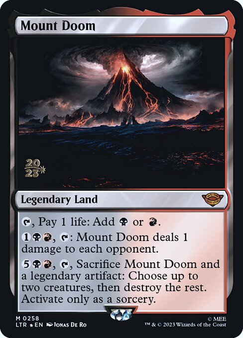 Mount Doom - Tales of Middle-earth Promos - Promo Foil