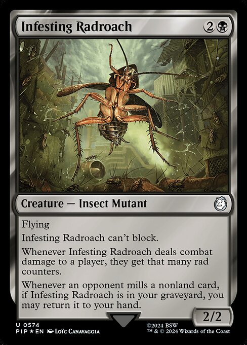Infesting Radroach - Fallout - Surge Foil
