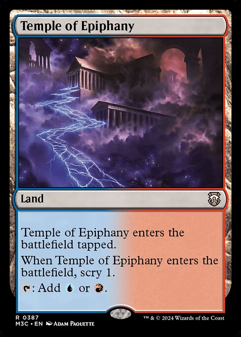 Temple of Epiphany - Modern Horizons 3 Commander