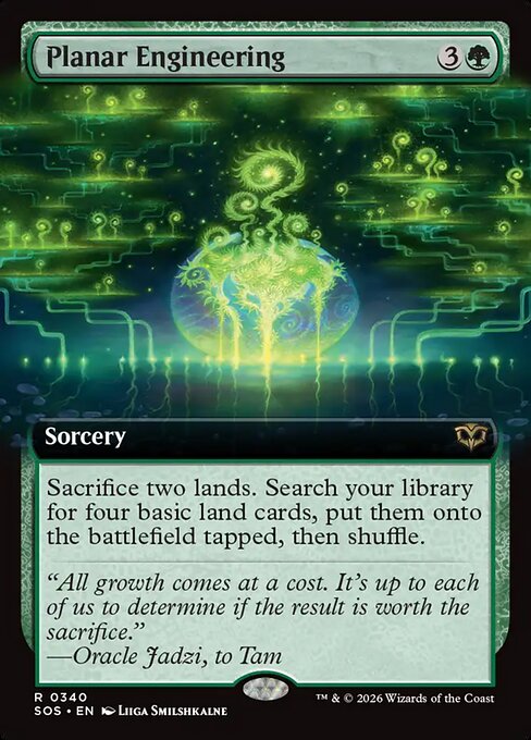 Planar Engineering - Secrets of Strixhaven - Extended Art