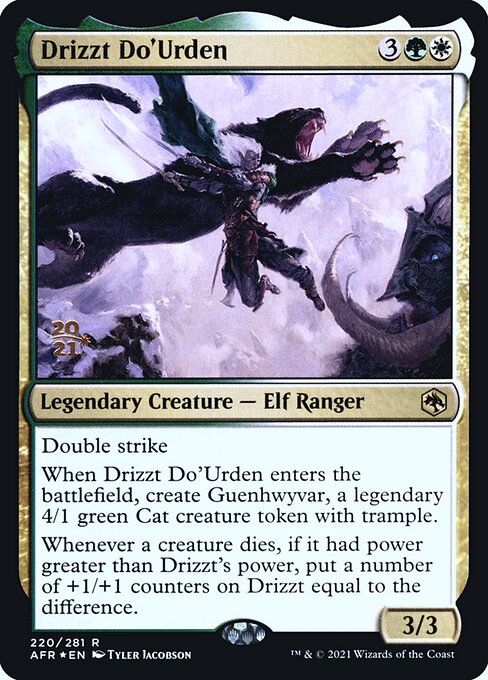 Drizzt Do'Urden - Adventures in the Forgotten Realms Promos - Promo Foil