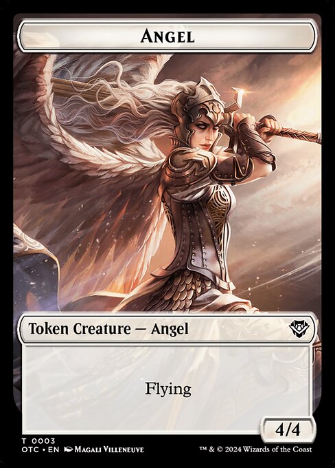 Angel - Outlaws of Thunder Junction Commander Tokens