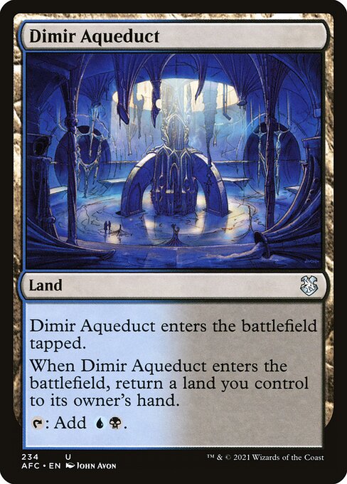 Dimir Aqueduct - Forgotten Realms Commander