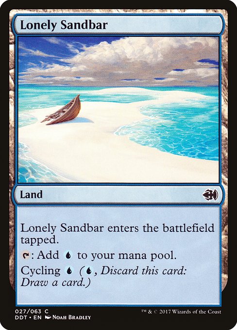 Lonely Sandbar - Duel Decks: Merfolk vs. Goblins