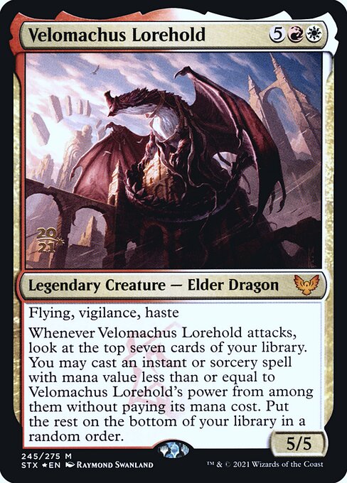 Velomachus Lorehold - Strixhaven: School of Mages Promos - Promo Foil