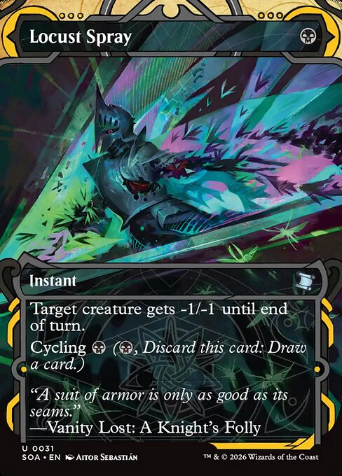Locust Spray - Secrets of Strixhaven Mystical Archive - Showcase