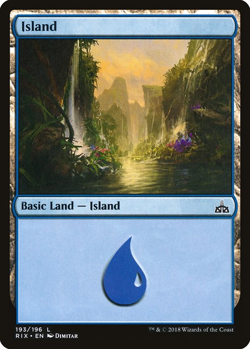 Island - Rivals of Ixalan