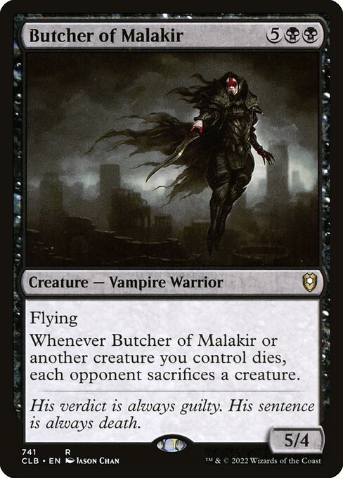 Butcher of Malakir - Commander Legends: Battle for Baldur's Gate