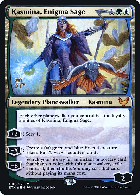 Kasmina, Enigma Sage - Strixhaven: School of Mages Promos