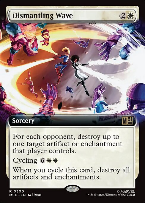 Dismantling Wave - Marvel Super Heroes Commander - Extended Art