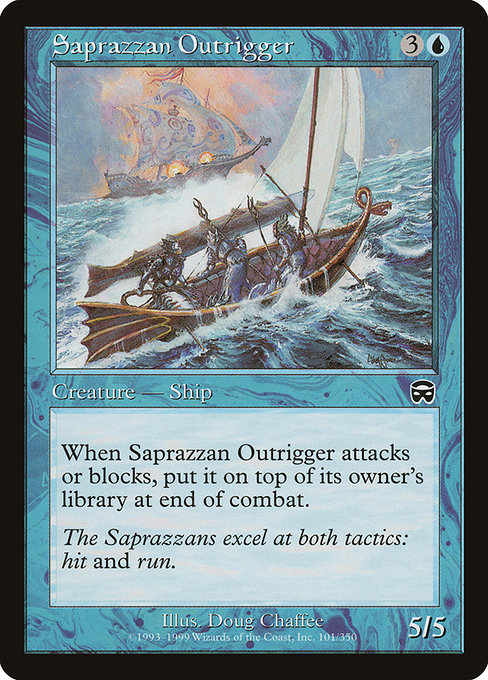 Saprazzan Outrigger - Mercadian Masques