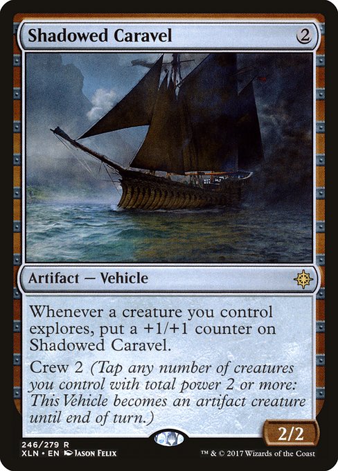Shadowed Caravel - Ixalan
